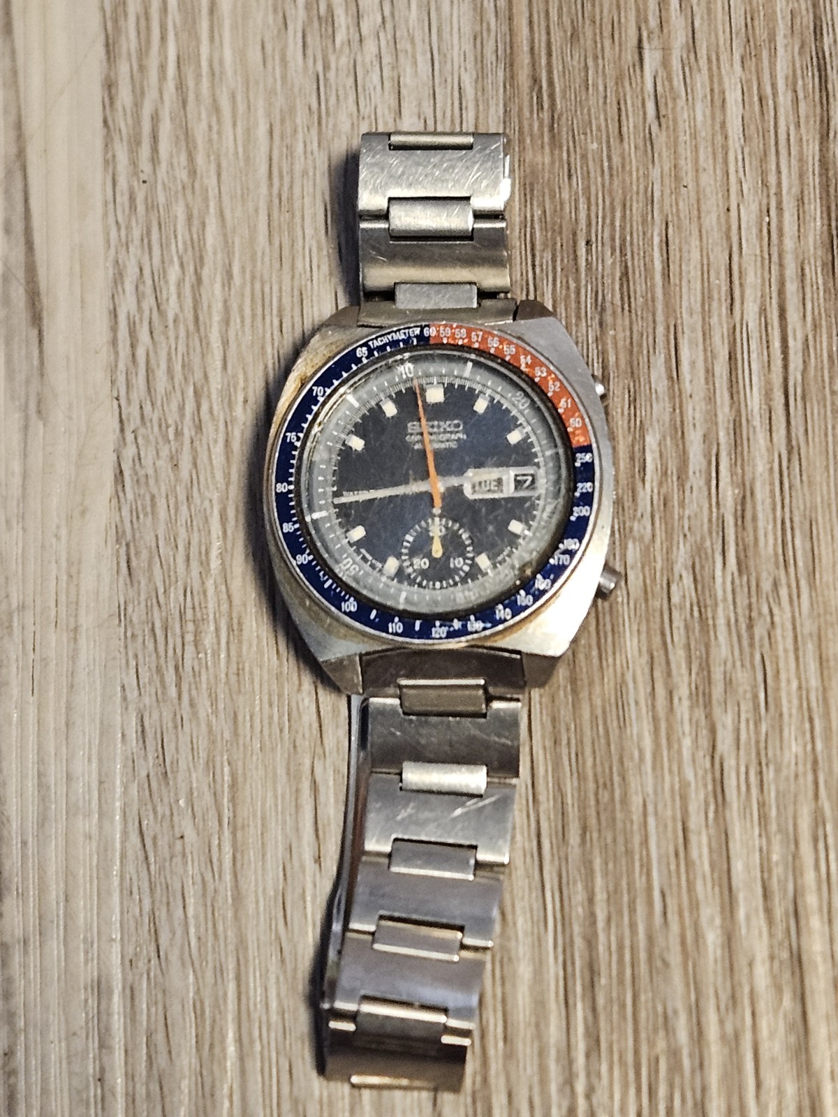 WATCH AUTOMATIC BEZEL RESTORE SEIKO POGUE CHRONOGRAPH 6139-6002 VINTAGE PEPSI - VintageWatches.PK WATCH AUTOMATIC BEZEL RESTORE SEIKO POGUE CHRONOGRAPH 6139-6002 VINTAGE PEPSI - vintagewatches.pk