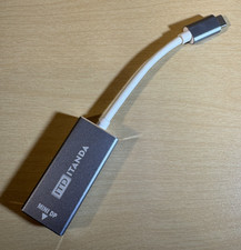 USB-C to Mini DP DisplayPort Adapter - ITANDA ITD - Slightly Used