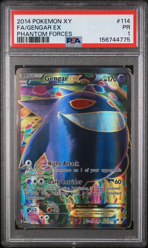 Gengar EX Full Art 114/119 XY Phantom Forces
