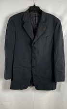 Armani Collezioni Men's Sport Coat Charcoal Grey Virgin Wool Italy Sz 52R 42R
