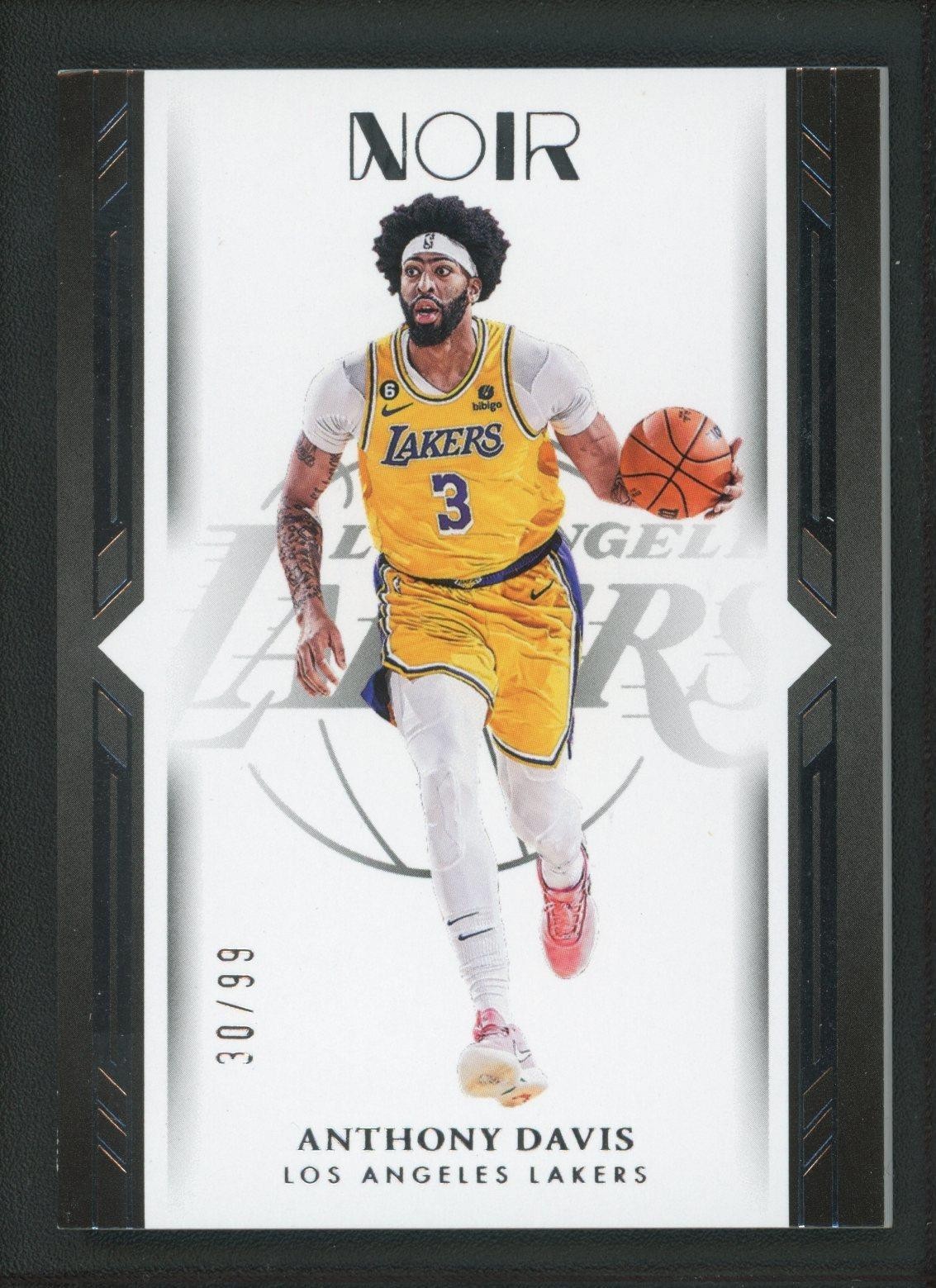 2022-23 ANTHONY DAVIS 30/99 PANINI NOIR ICON EDITION