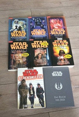 Star Wars Buchsammlung,  8 Bücher (deutsch, gebraucht)