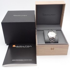 Hamilton Jazzmaster Lady Quartz Women's Watch, White Dial, H323511