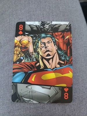 2025 DC Comics Superman Playing Card 8 Of Spades