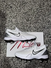 Nike Baseball Cleats White Force Trout 9 Elite MCS FZ0884-102 Size 7-11