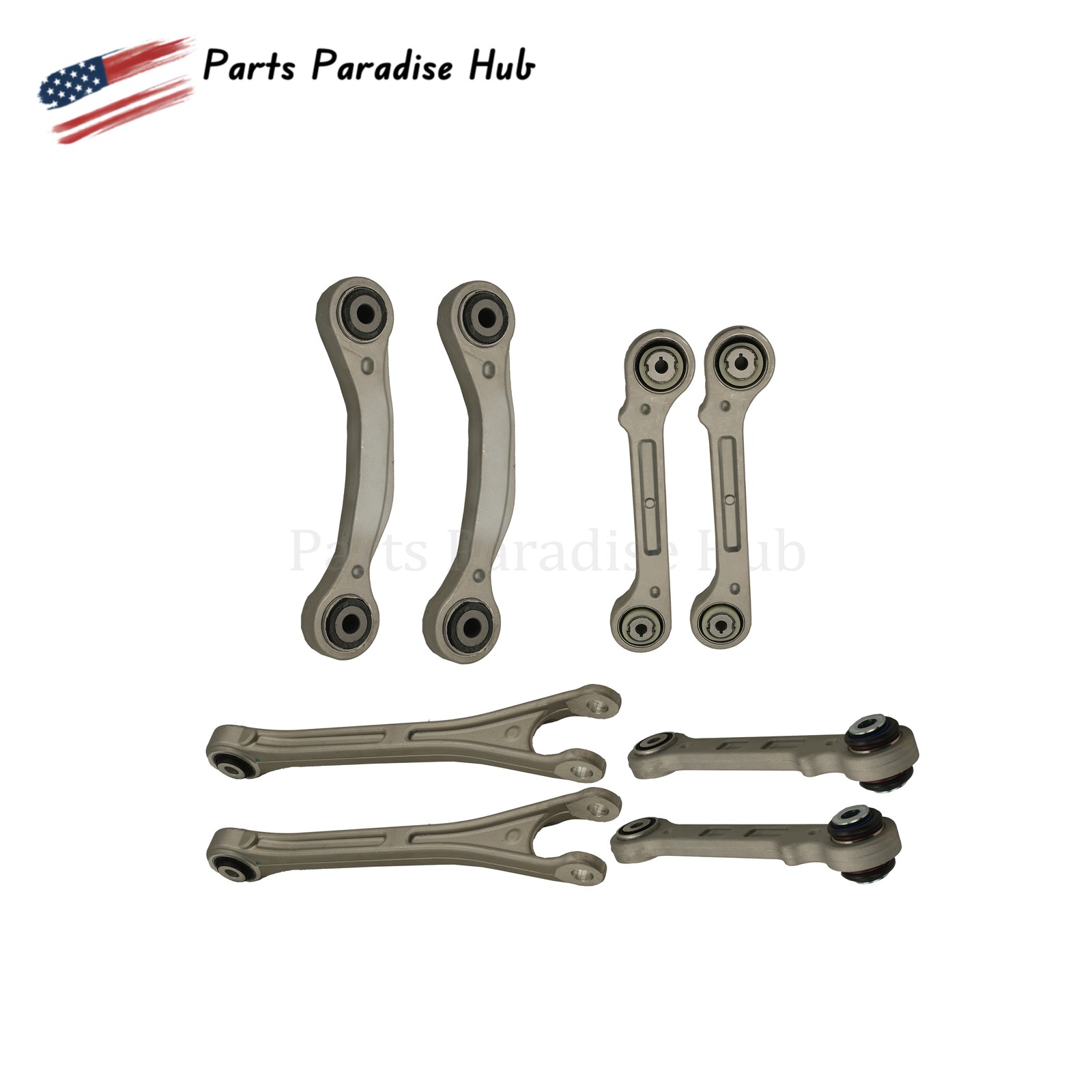 NEW 8PCS Rear Suspension Control Arm Kit Fits 2017+ Maserati Levante US