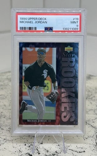 1994 Upper Deck #19 Michael Jordan Rookie PSA 9 Chicago Whitesox