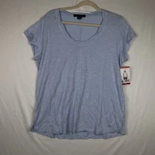 Social Standard Shirt Womens XL Amber Scoop Tee Lightweight Low Impact Fiber Sus