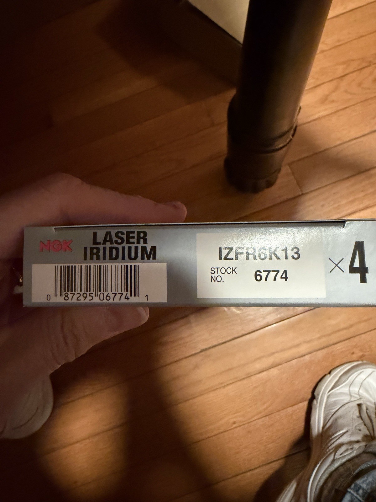 NGK 6774 IZFR6K13 Laser Iridium Spark Plugs Set Of 4 NEW