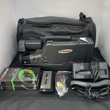 Vintage Samsung SCF703 VHS HQ Movie Video Camera Recorder - Untested