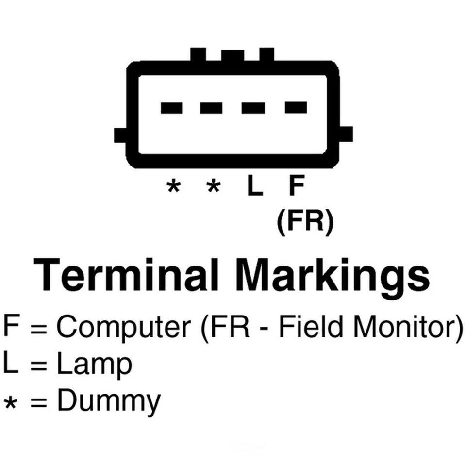 Alternador-Premium Remy 12470 Reman se adapta 03-06 Kia Sorento 3.5L-V6 Foto 2 de 4