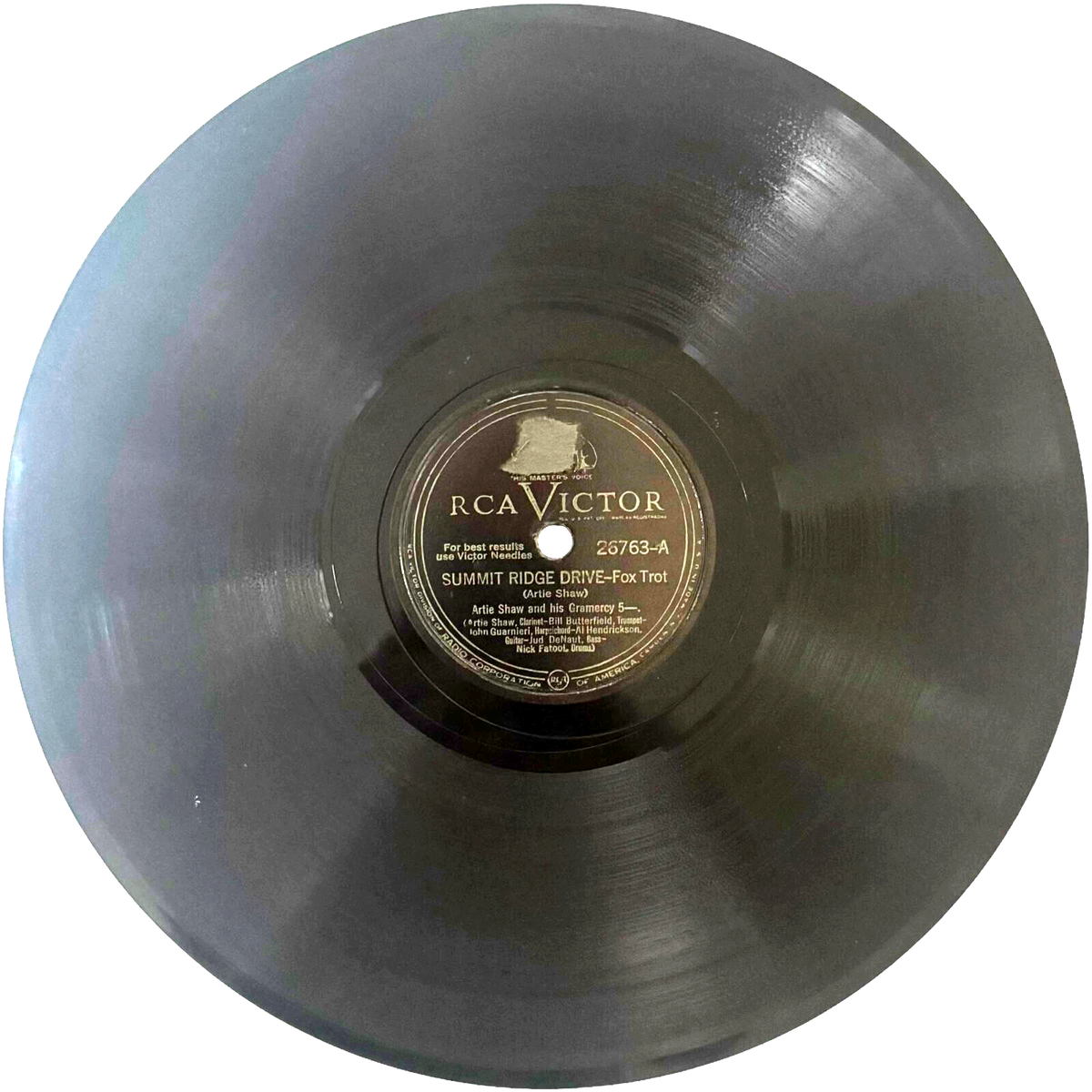 Artie Shaw - Cross Your Heart / Summit Ridge Drive - 10