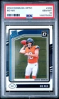 2024 Panini Donruss Optic Football Bo Nix Rookie Card #209 PSA 10