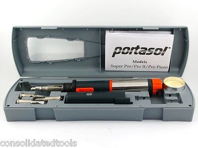 PORTASOL Super Pro 125 Gas Soldering Kit SP-1K High power adjustable 25-130 watt