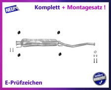 Mittelschalldämpfer für Opel Vectra B 1.8 2.0 2.2 2.5 2.6 Auspuff Montagesatz