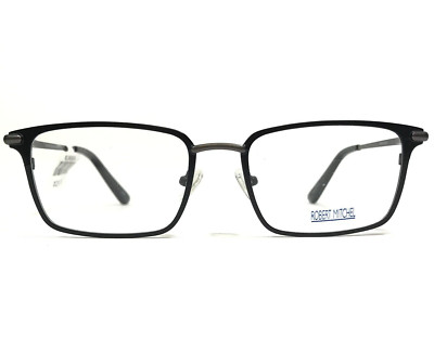 Robert Mitchel Brillenfassung RM 9001 BK Schwarz Grau Rechteckig 52-18-140