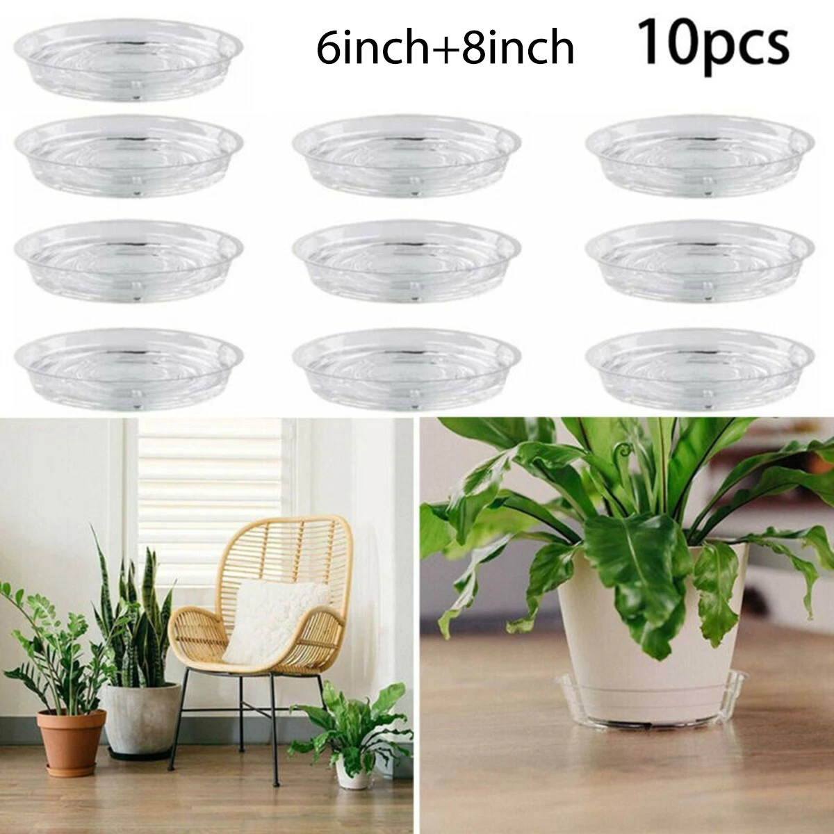Flower sale pot saucers