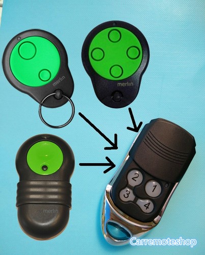 Merlin M842/M832/M844 Compatible Garage Door Remote Control - Foto 10