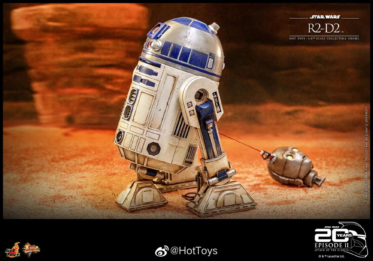 HotToys Star Wars II:Robot R2-D2 1/6 Scale Action Figure Model