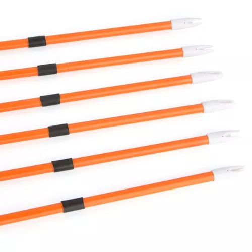 6/12pcs 30'' Bowfishing Solid Fishing Arrowheads Fiberglass Bow Archery Hunting - Picture 8 of 13