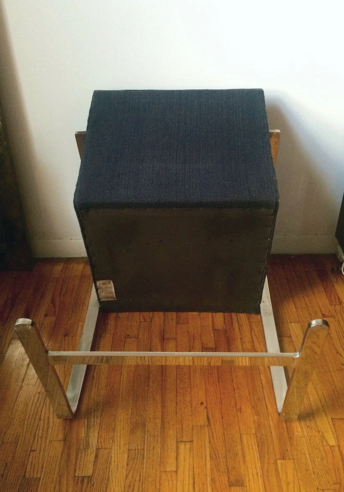 Auténtica silla Knoll Brno con barra de acero sin estalas de los años 40 Foto 4 de 4