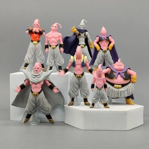 Majin Boo Kit Com 8 Dragon Ball Z Action Figure Coleção - outra