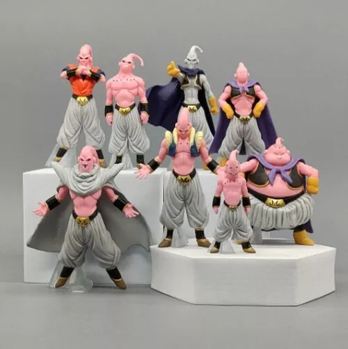 8 Figuras de Acción en 1 Majin Bu KO Dragon Ball Z Majin Boo Gordo Alto  Flaco