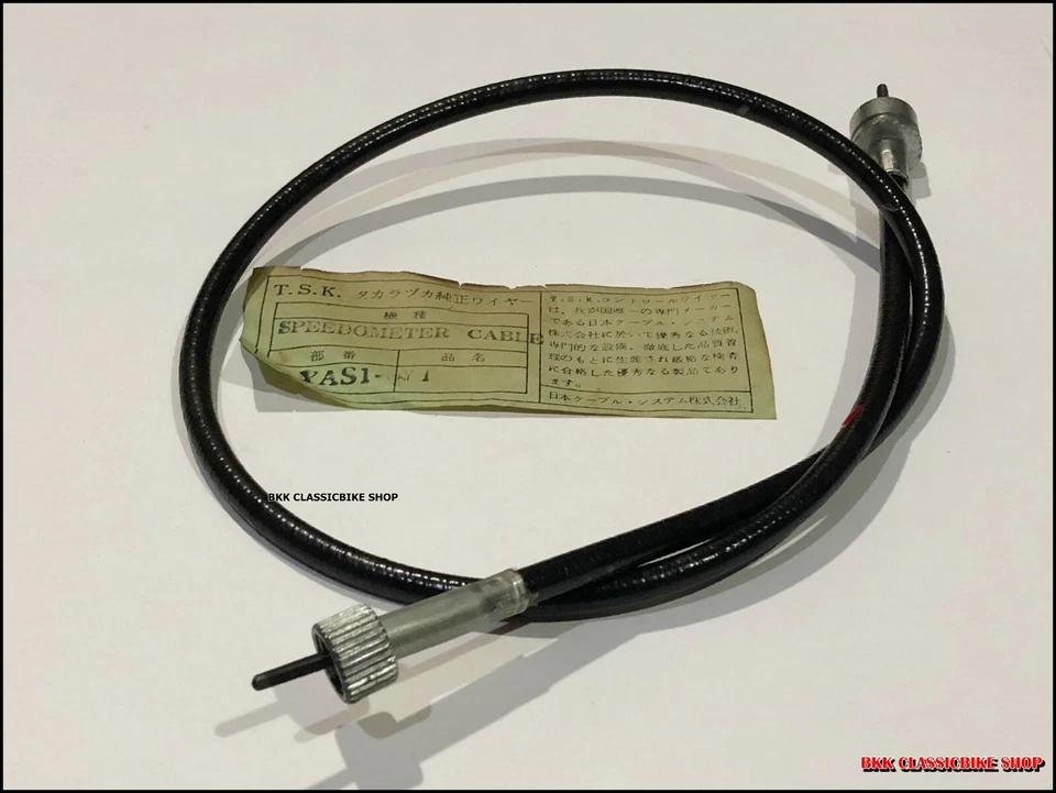Yamaha YAS1 YAS1C AS2 AS2C YL2C Velocímetro Velocímetro Cable TSK hecho en Japón Foto 4 de 4