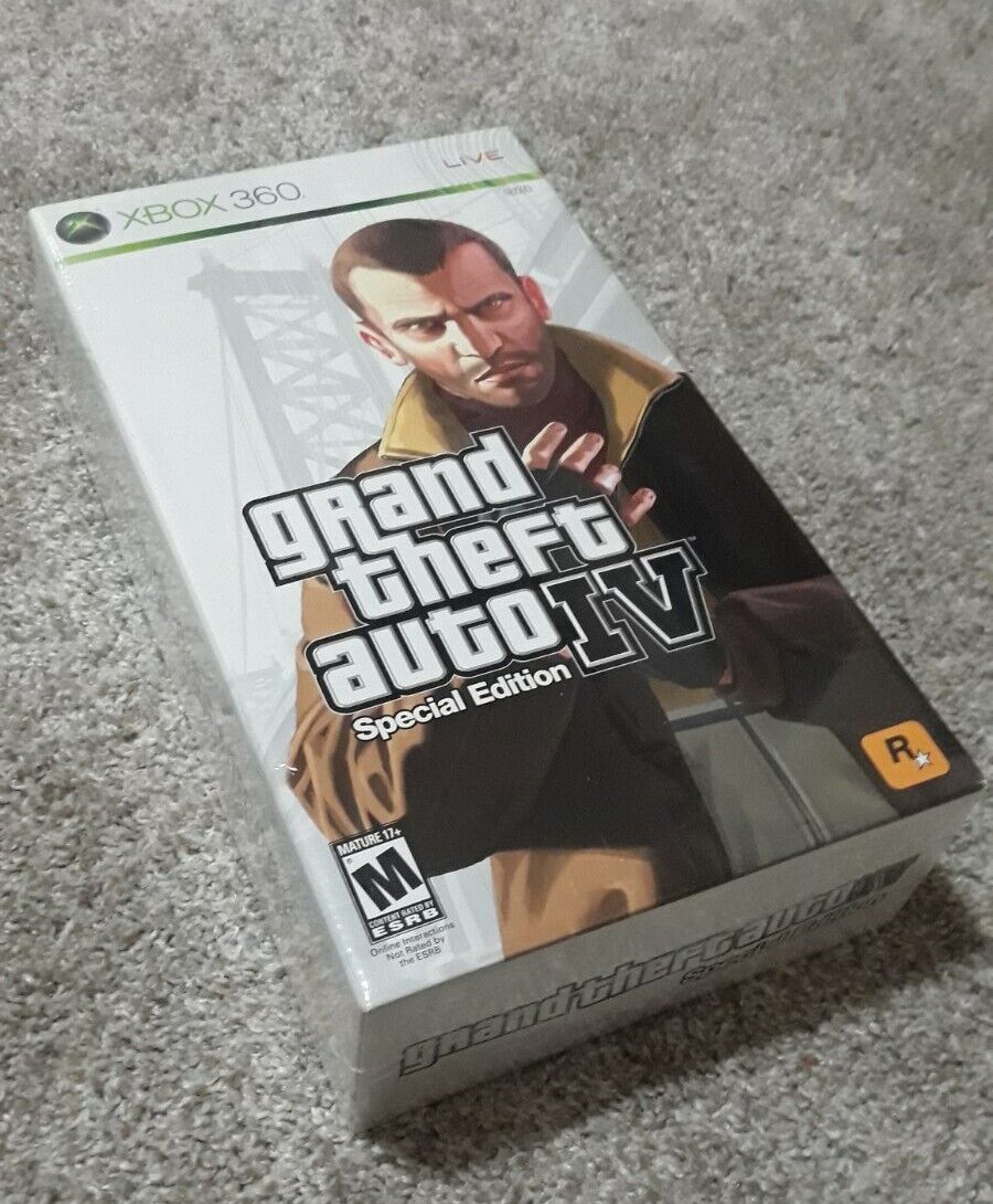 Grand Theft Auto IV Special Edition (Xbox 360/One/X) gta4 gta 4 collector  NEW