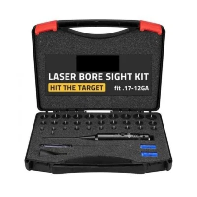 INTHETARGET Collimateur de réglage Vert Professionnel en mallette calibre 0.17 jusqu'à calib