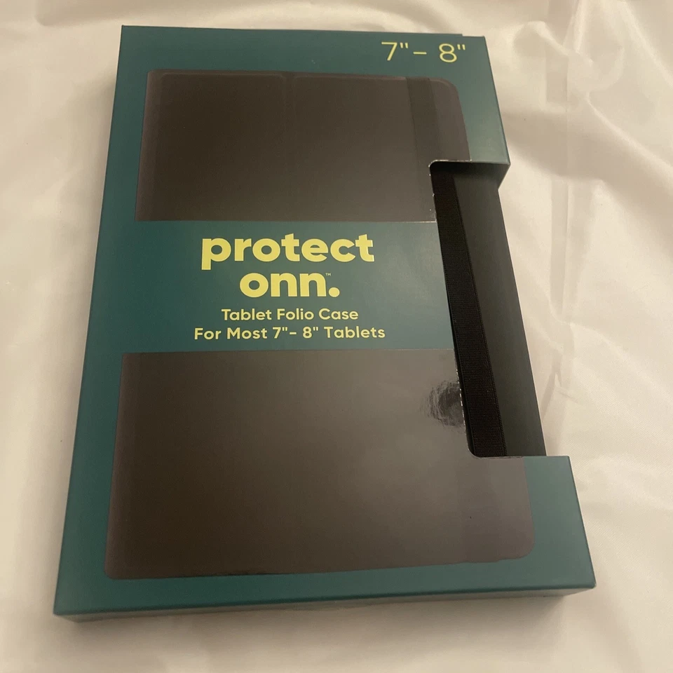 Protect ONN Universal Tablet Folding Folio Case Protection for Most 7"-8" - Image 2 of 3