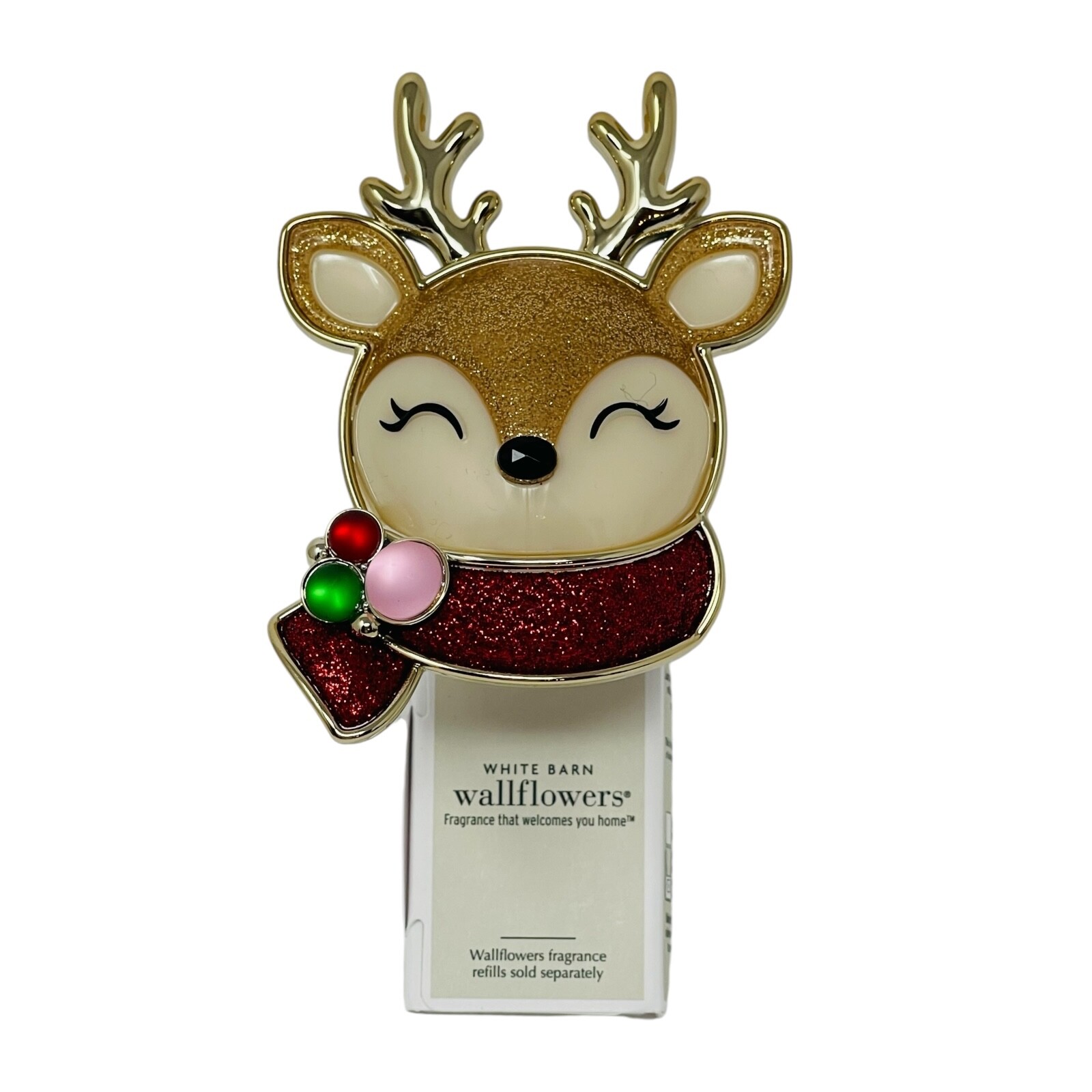 New BATH & BODY WORKS Christmas Reindeer Wallflower Plug for Holiday Scents-image