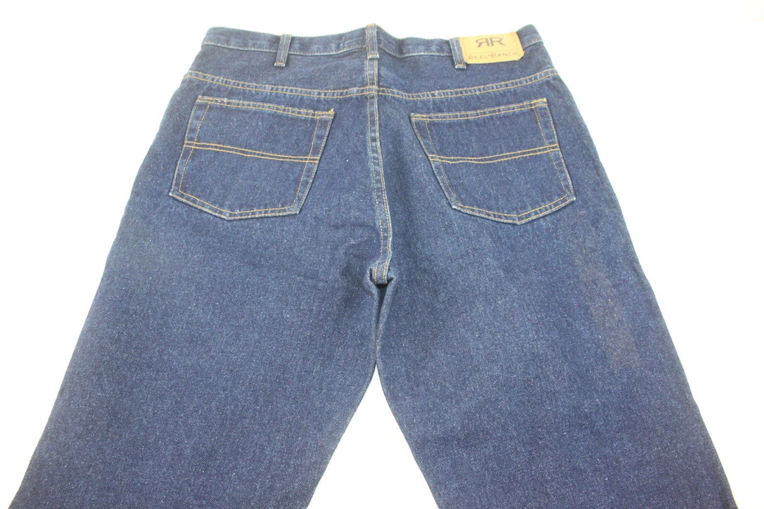 Real Ranch R R Men s 34 x 34 Low Rise Relaxed fit Denim Jeans B670