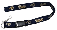 St. Louis Rams Blue Lanyard