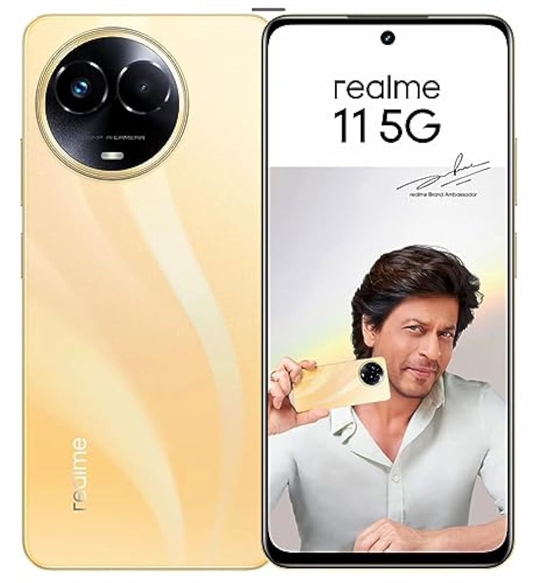 スマートフォン本体 REALME 11 5G 8/256Gb Glory Gold realme 11 5G (Glory Gold, 8GB RAM, 256GB Storage) | Dynamic
