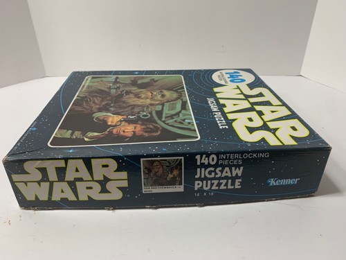 Vintage 1977 Star Wars 140 Pc Kenner 100% COMPLETE Jigsaw Puzzle Han & Chewbacca - Picture 3 of 7