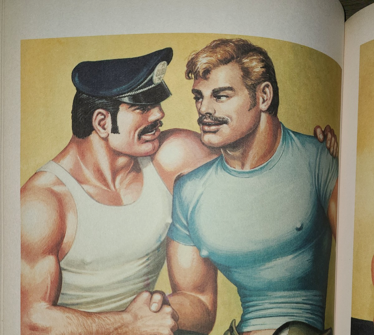 Vtg HC book, Tom of Finland: The Art of Pleasure by Micha Ramakers