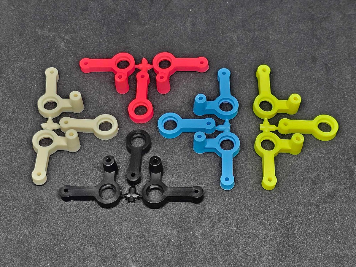 Hot Racing Aluminum Ball Bearing Steering Kit – For Associated SC18, 18T2, 18T2 – AES4808