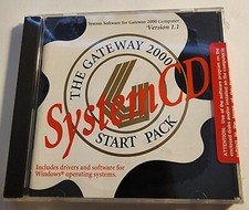 Vintage Gateway 2000 System CD Start Pack Version 1.1