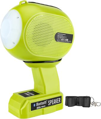 Bluetooth Lautsprecher für Ryobi One+ 18V Akku Ryobi Lautsprecher mit LED Licht