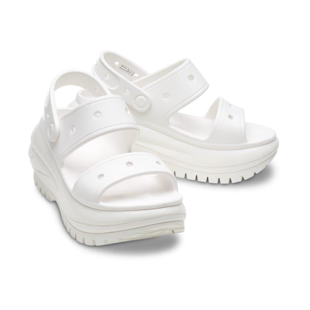 NEW CROCS MEGA CRUSH SANDAL 207989-100 WHITE | eBay