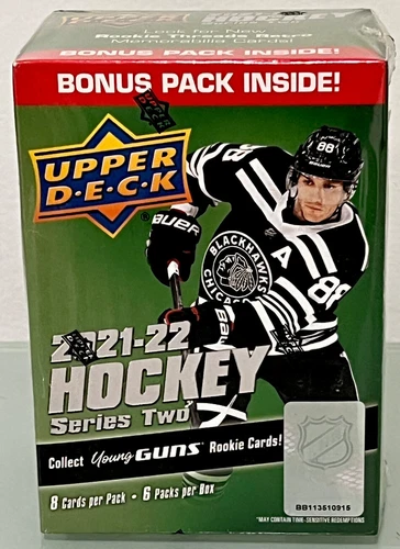2021-22 Upper Deck Series 2 NHL Hockey Blaster Box *SEALED*