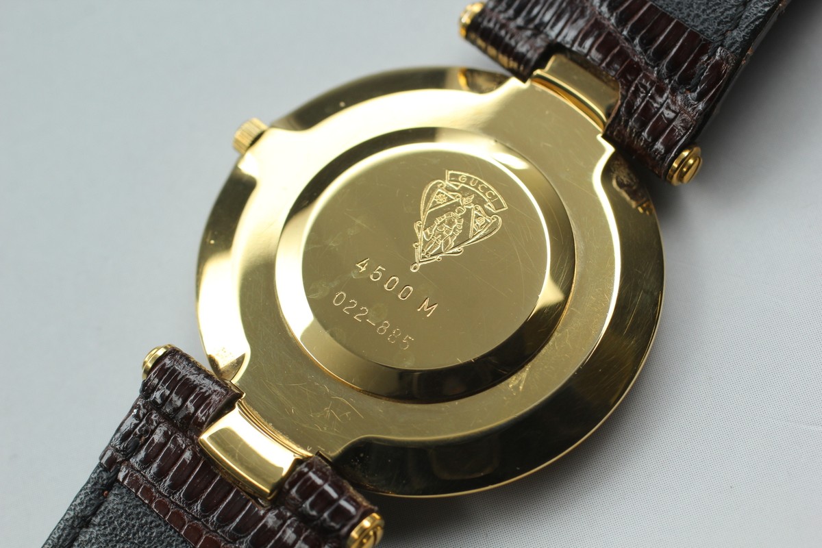 T*h様 GUCCI グッチ　腕時計 4500M Gucci 4500M 18k Gold Plated Men's/Women's Watch (NR170) | eBay