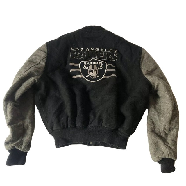raiders varsity jacket mens