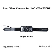 New Rear View Camera Backup License Plate Night for JVC KW-V350BT KWV350BT 