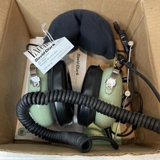 David Clark H10-76 Enc Aviation Headset Pn 121510g-21 New!!!