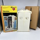 Vintage Marx Toys SINDY Barbie Size Doll FURNITURE: WARDROBE Complete with box
