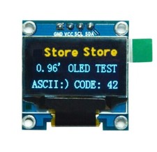 0.96" Yellow Blue I2C IIC 128X64 OLED Serial LCD LED Display Module for Arduino