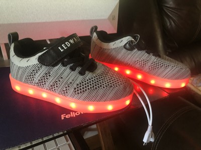led walk shoes