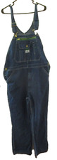 Liberty Overalls denim farmer green details 36x32